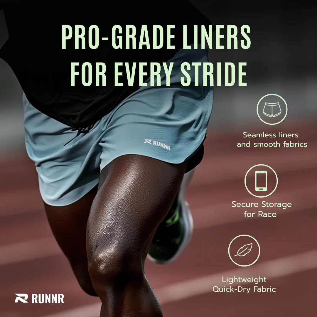 RUNNR™ 2-in-1 Marathon Shorts — Built-In Belt - Image 4