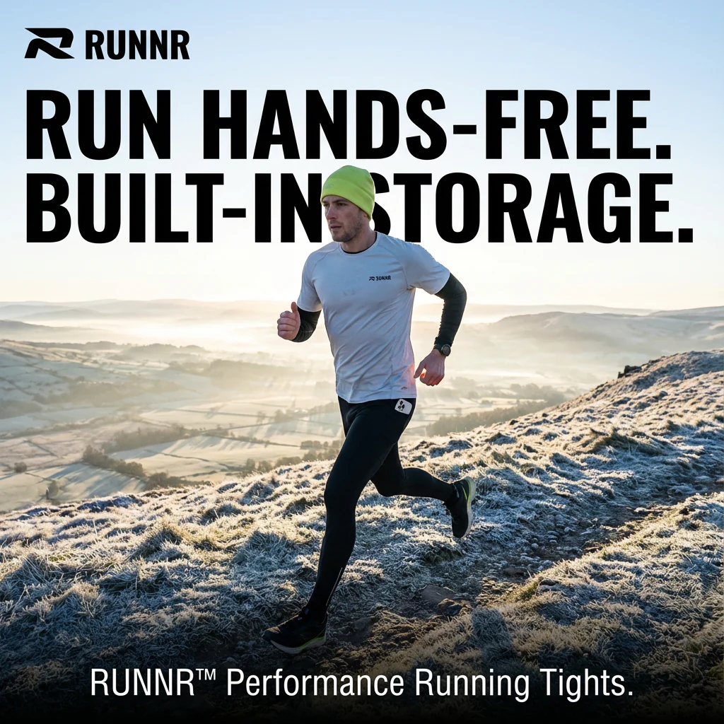 RUNNR™ Performance Running Tights with Built-In Storage - Image 6