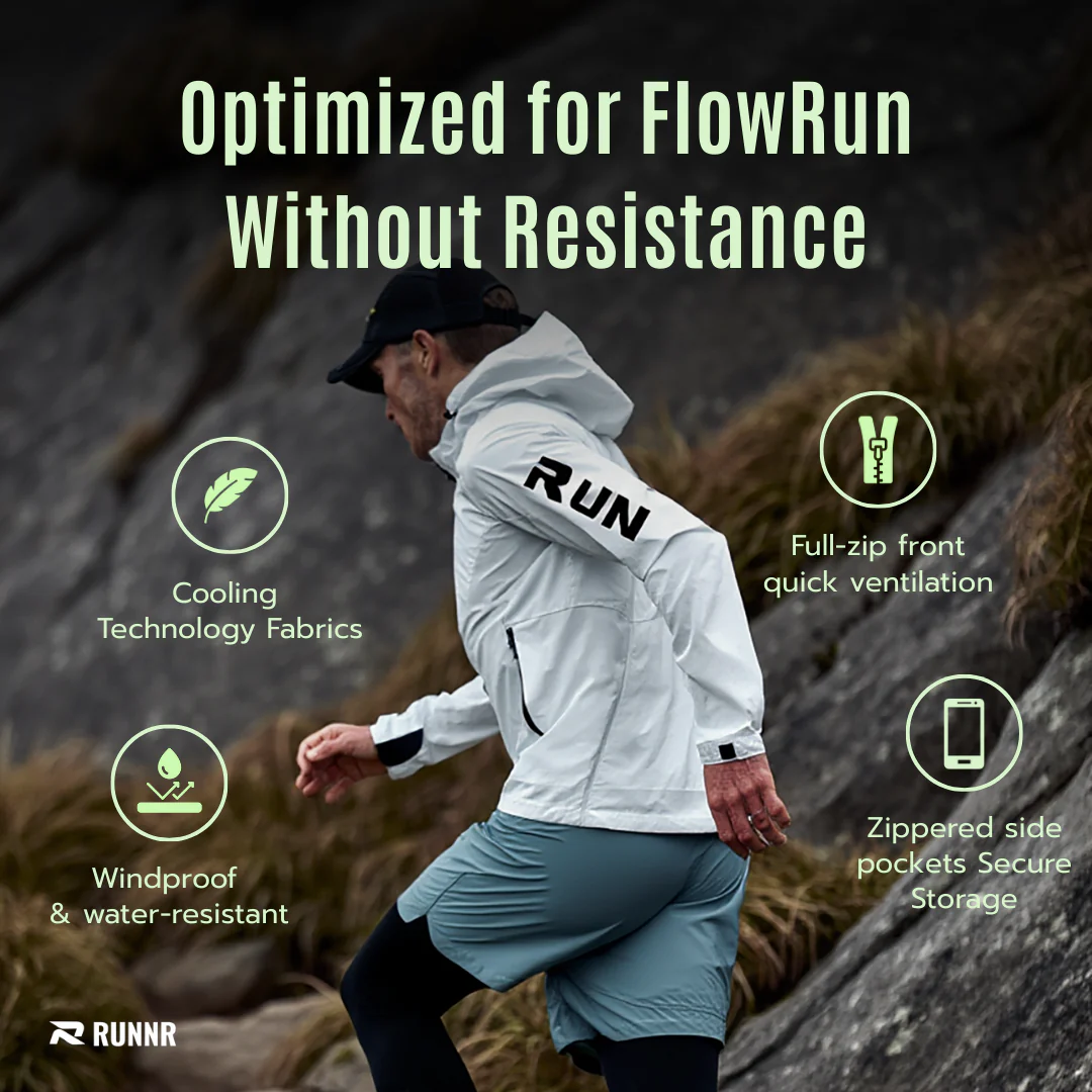 RUNNR AeroShield™ — Lightweight Hooded Running Jacket - Image 4