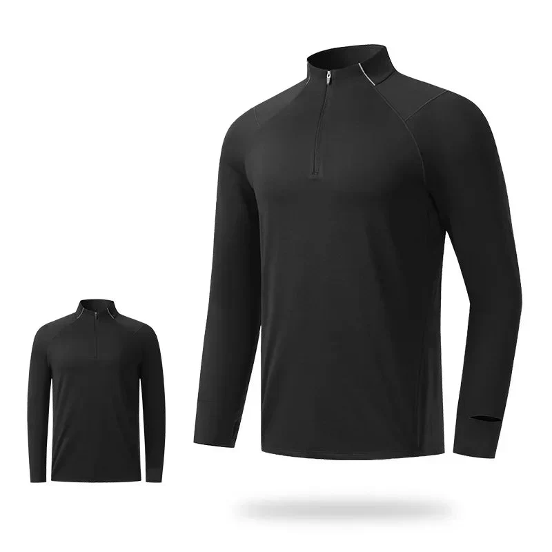 RUNNR Quarter-Zip Long Sleeve — Breathable, Quick-Dry & Watch-Ready - Image 5
