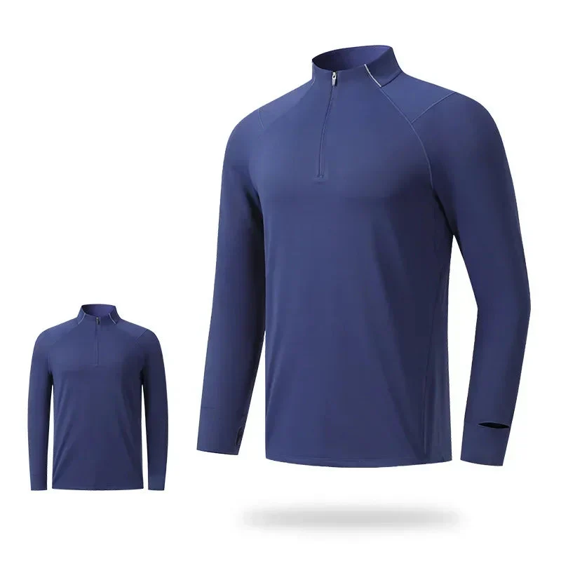 RUNNR Quarter-Zip Long Sleeve — Breathable, Quick-Dry & Watch-Ready - Image 7