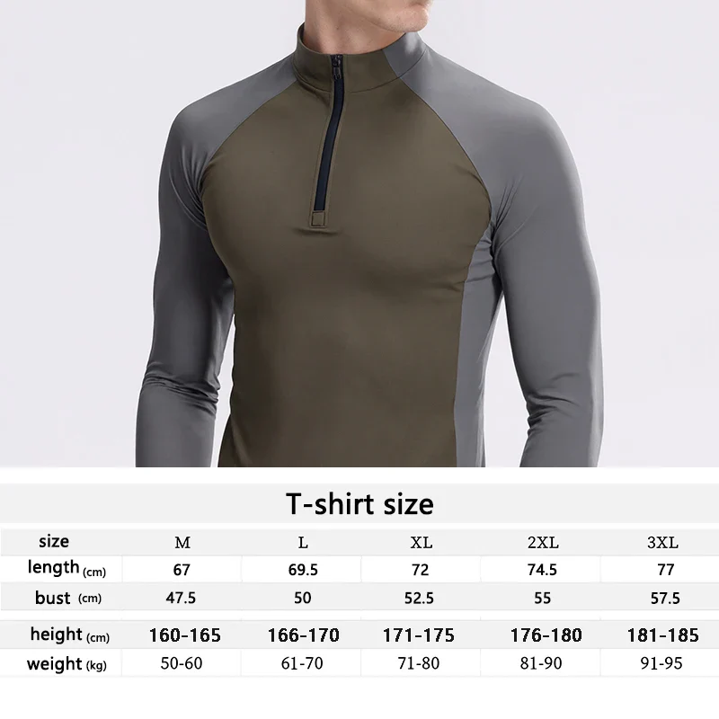 RUNNR ThermalCore™ Long Sleeve — Fleece-Lined · Winter Running Layer · ½-Zip Performance Fit - Image 10